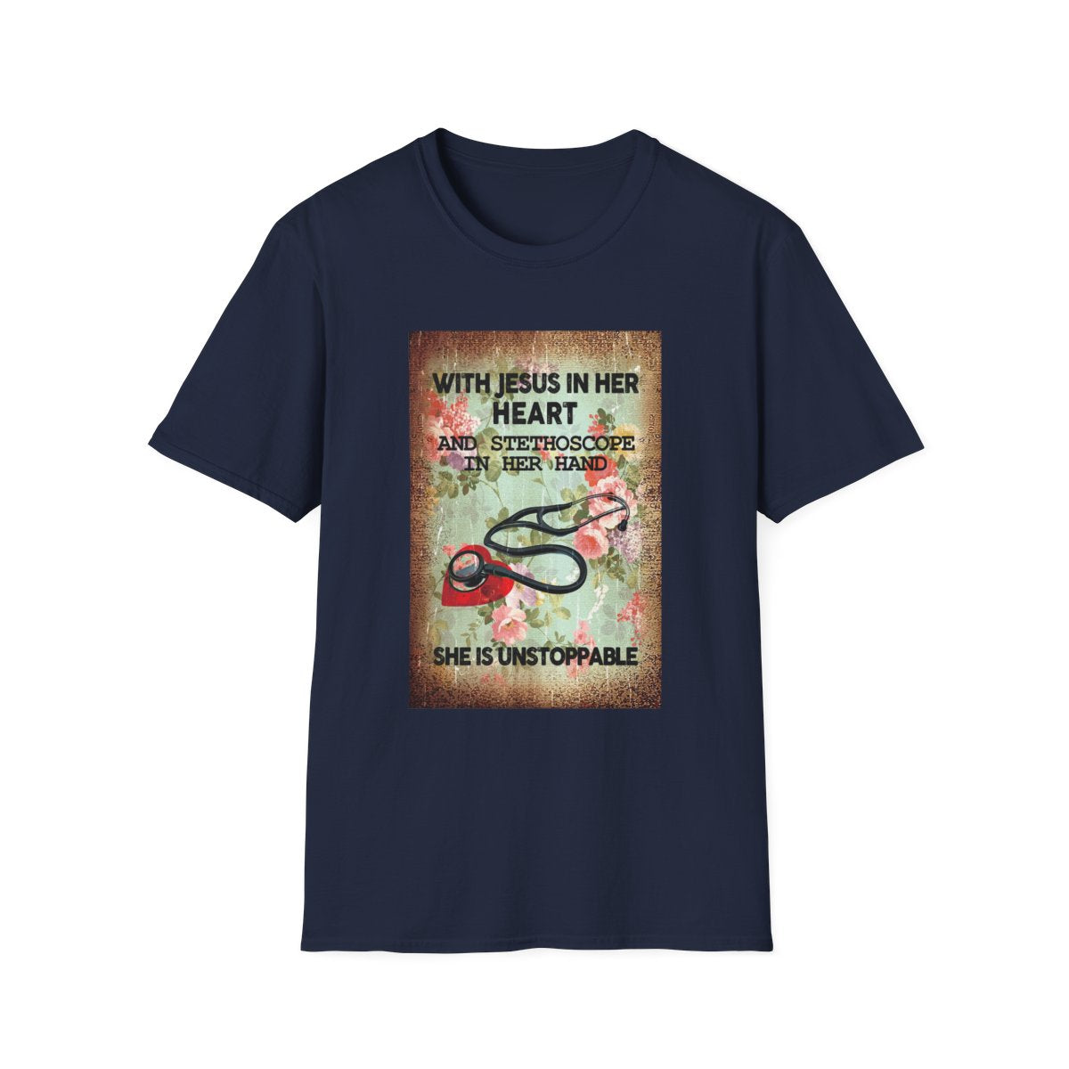 Navy Front Shirt