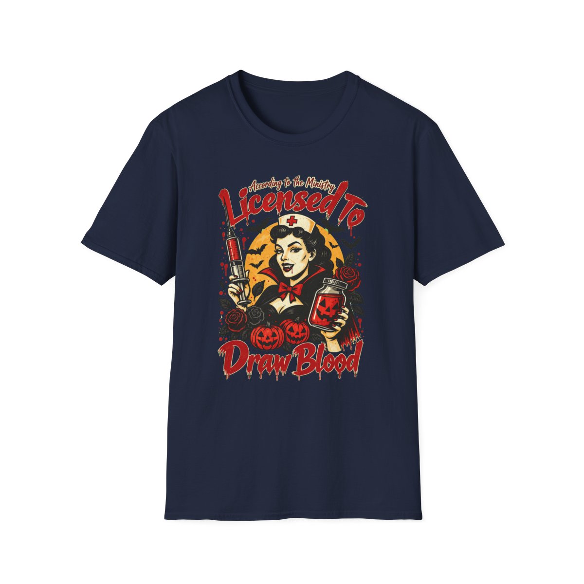 Navy Front Shirt