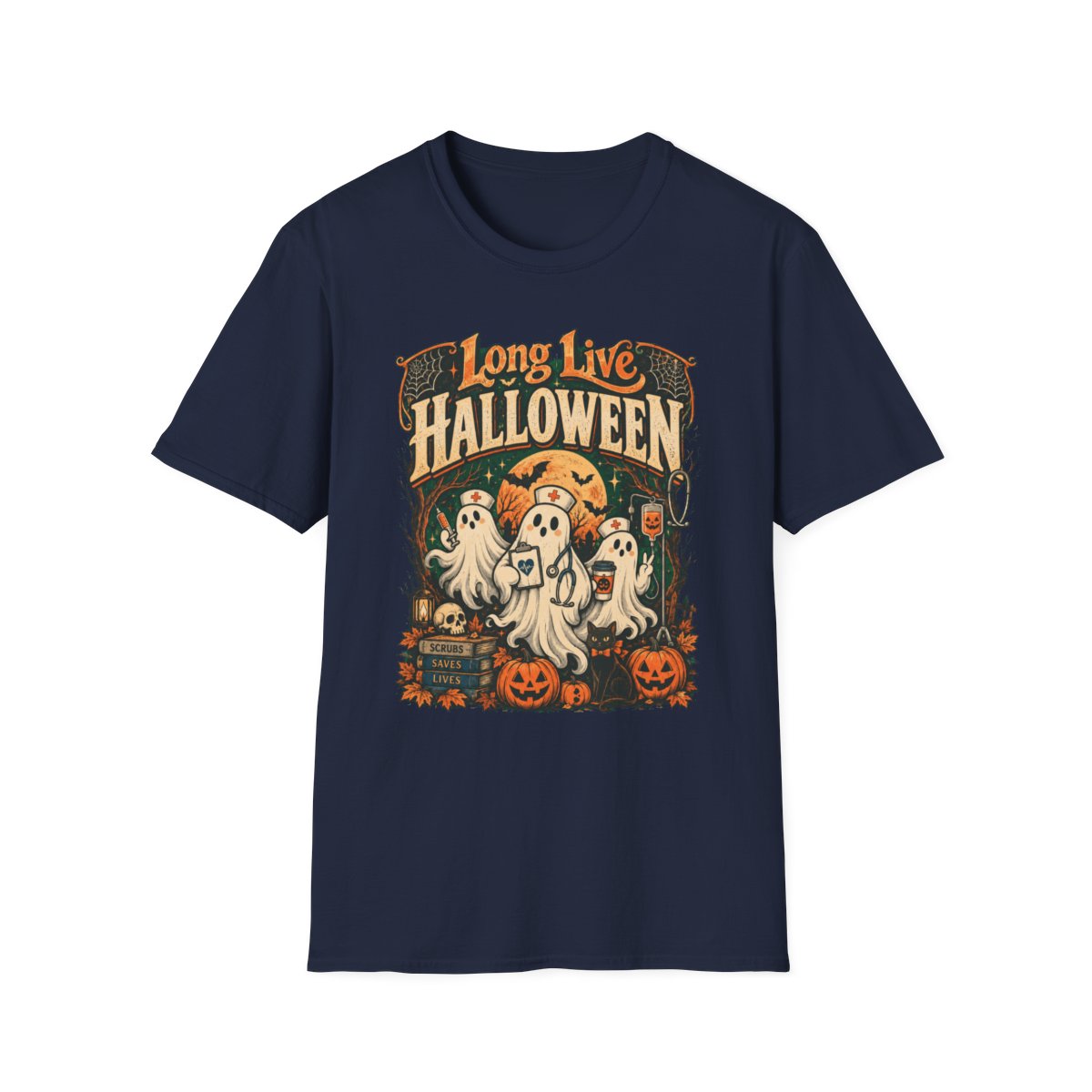 Navy Front Shirt