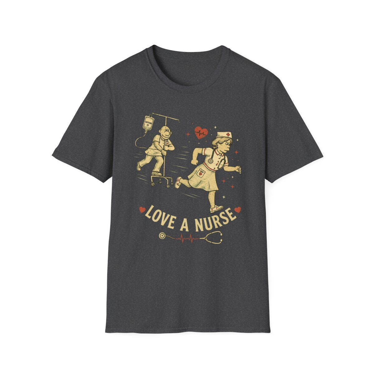 Dark Heather Front Shirt