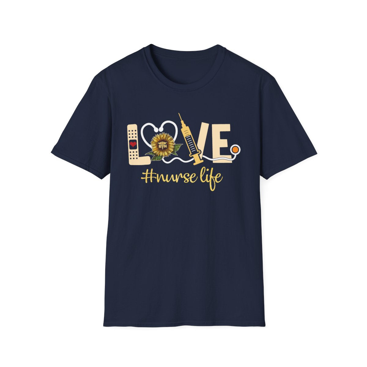 Navy Front Shirt
