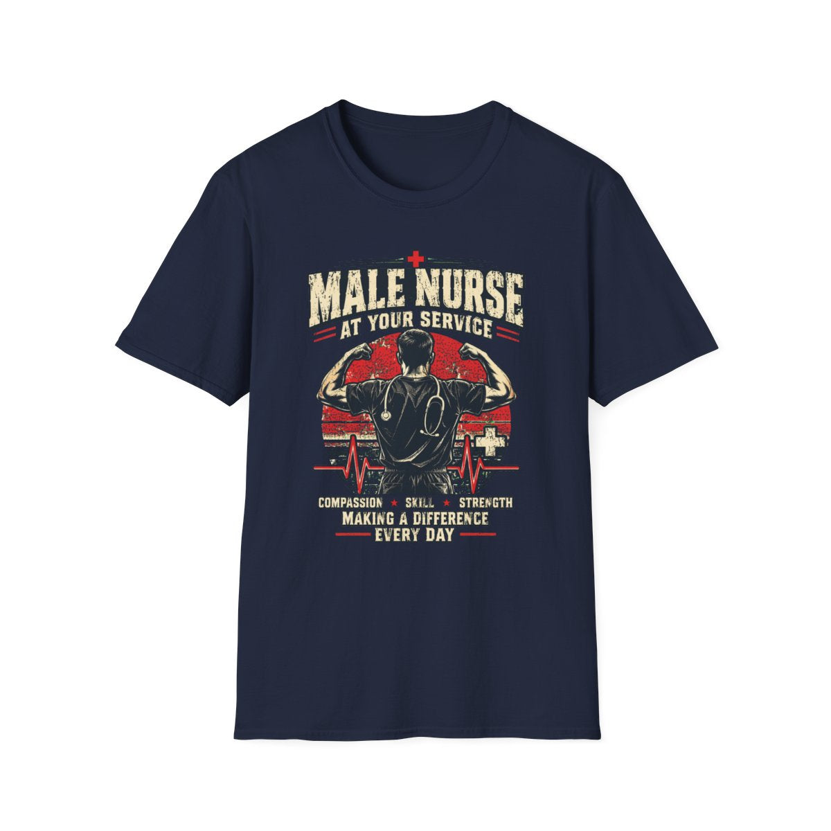 Navy Front Shirt