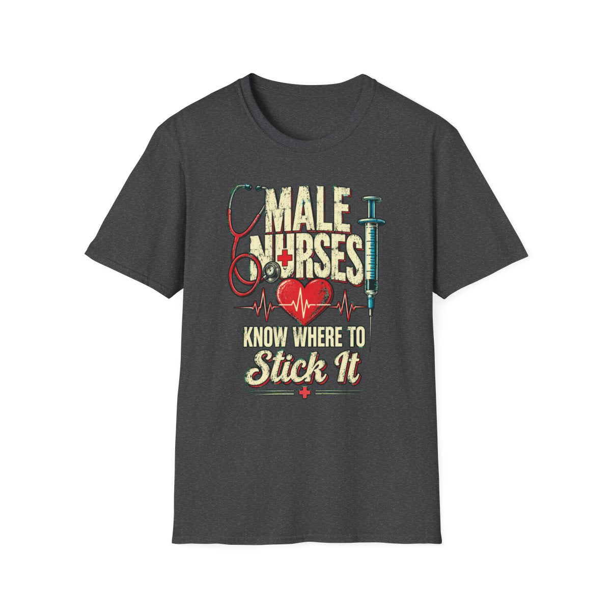 Dark Heather Front Shirt