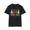 Merry And Bright Christmas Nurse Shirt - 121026-P-1329