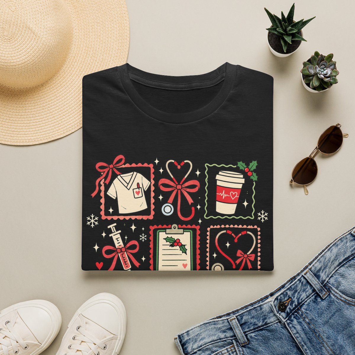 Black Flatlay