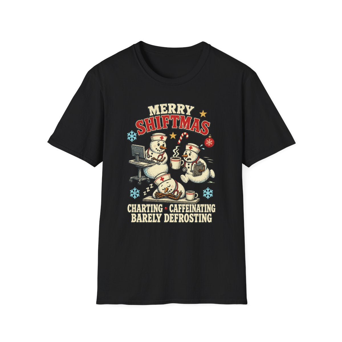 Black Front Shirt