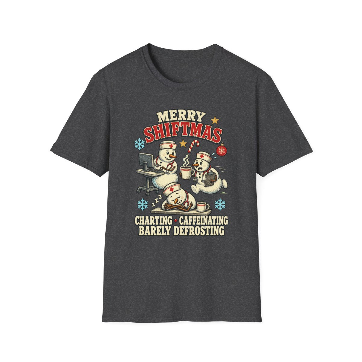 Dark Heather Front Shirt
