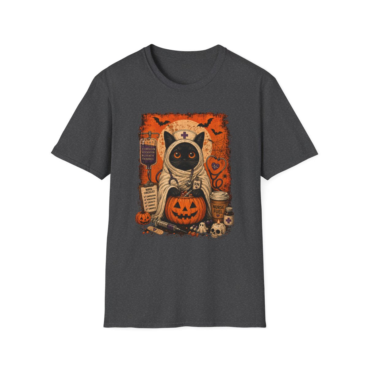 Dark Heather Front Shirt
