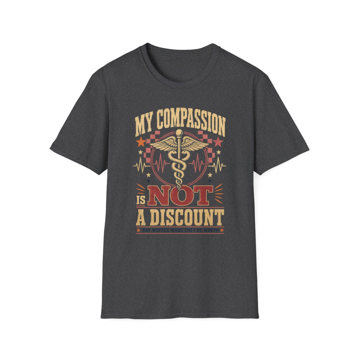 Dark Heather Front Shirt