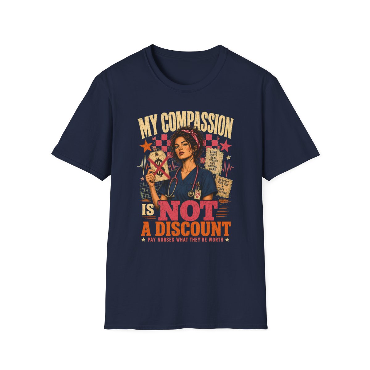 Navy Front Shirt