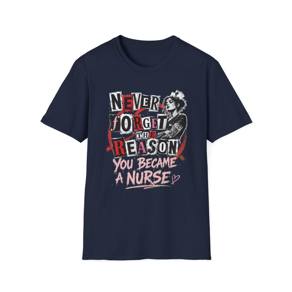 Navy Front Shirt