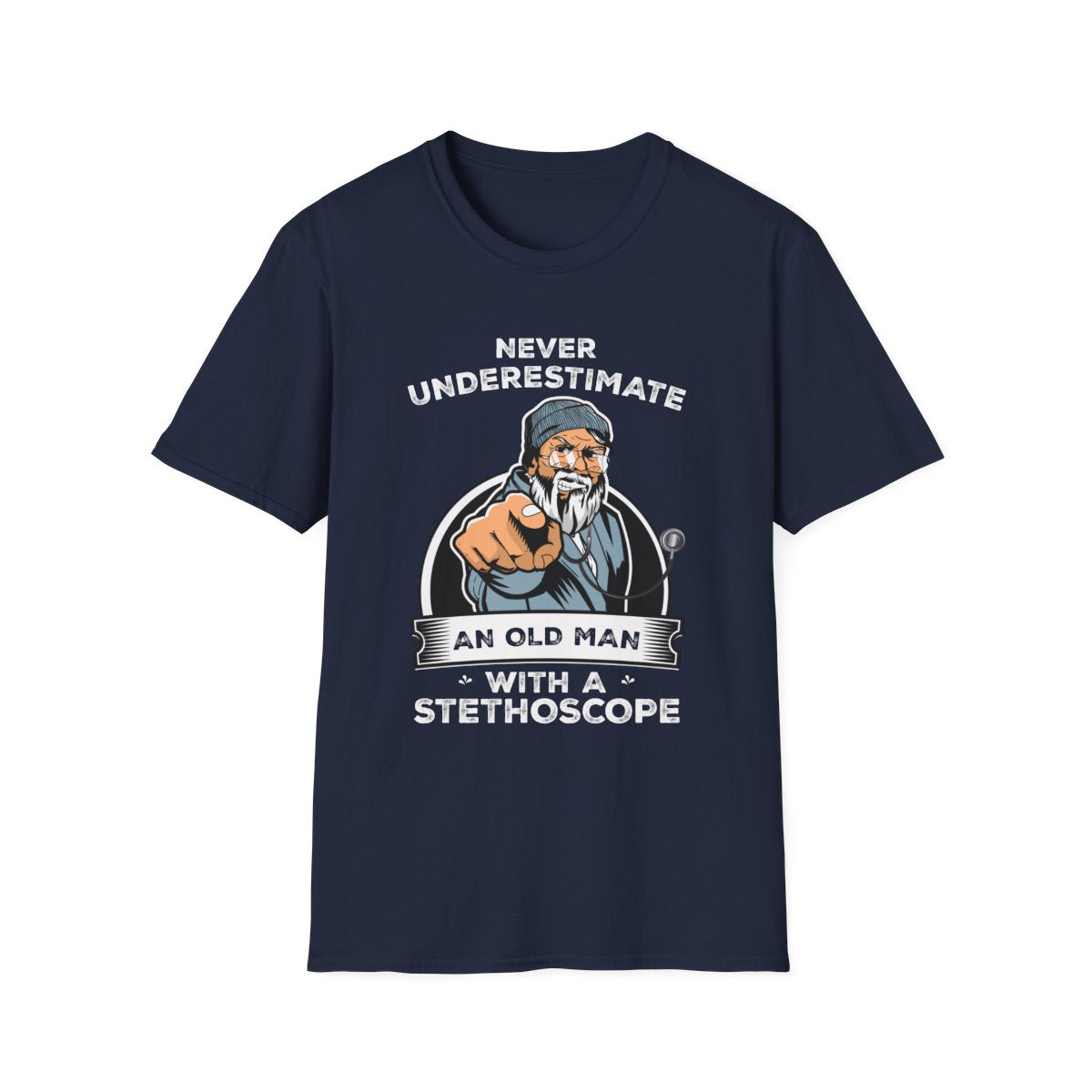 Navy Front Shirt