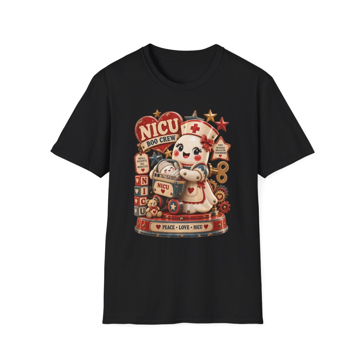 Black Front Shirt