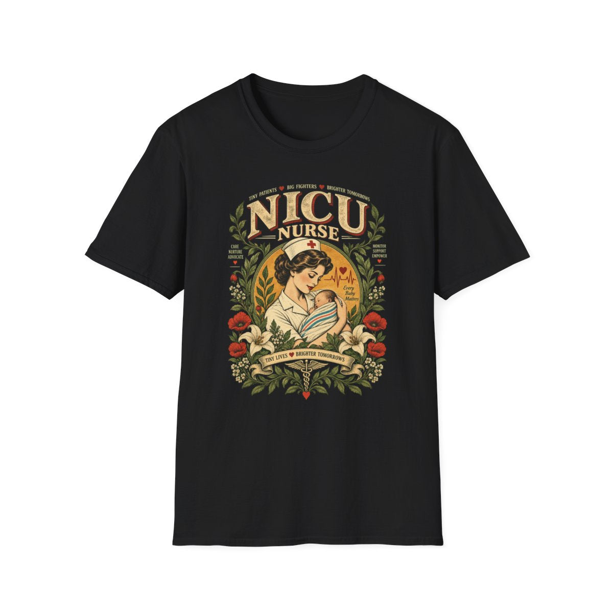 Black Front Shirt