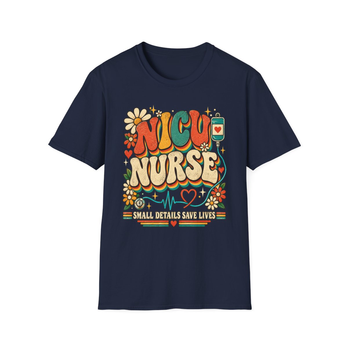 Navy Front Shirt