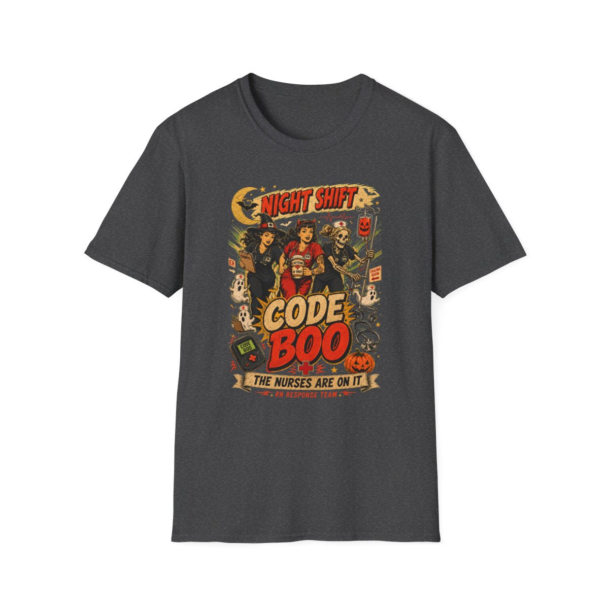 Dark Heather Front Shirt