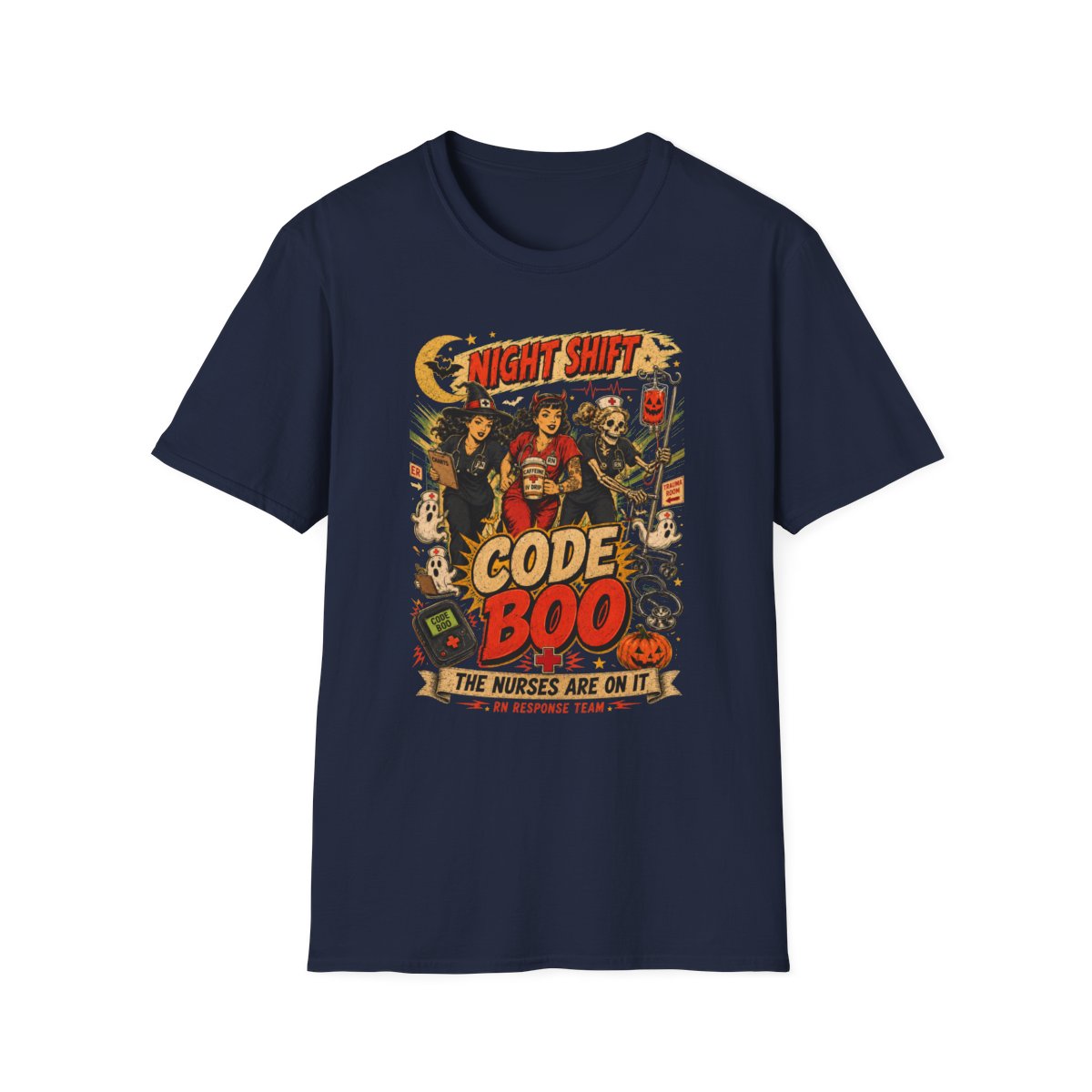Navy Front Shirt