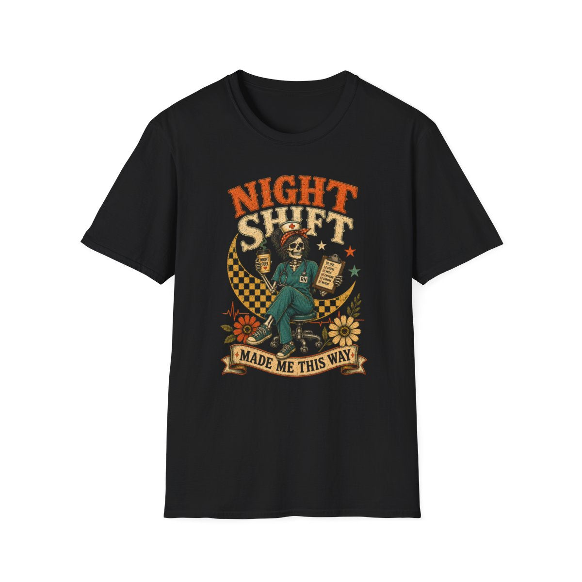 Black Front Shirt