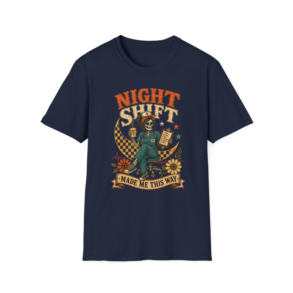 Navy Front Shirt