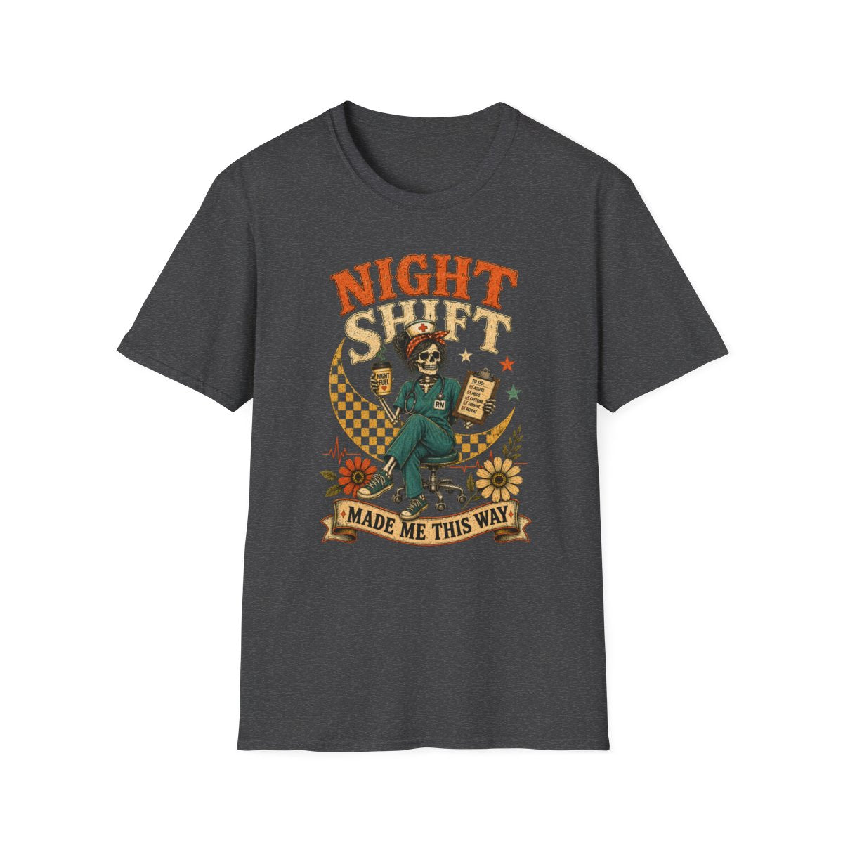 Dark Heather Front Shirt