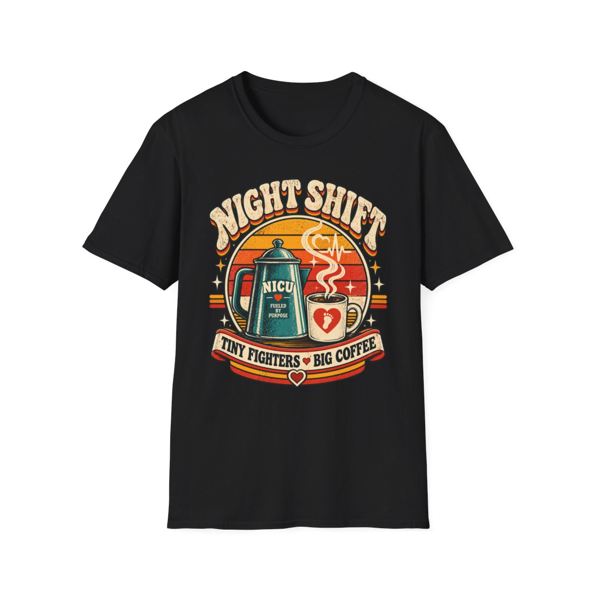 Black Front Shirt