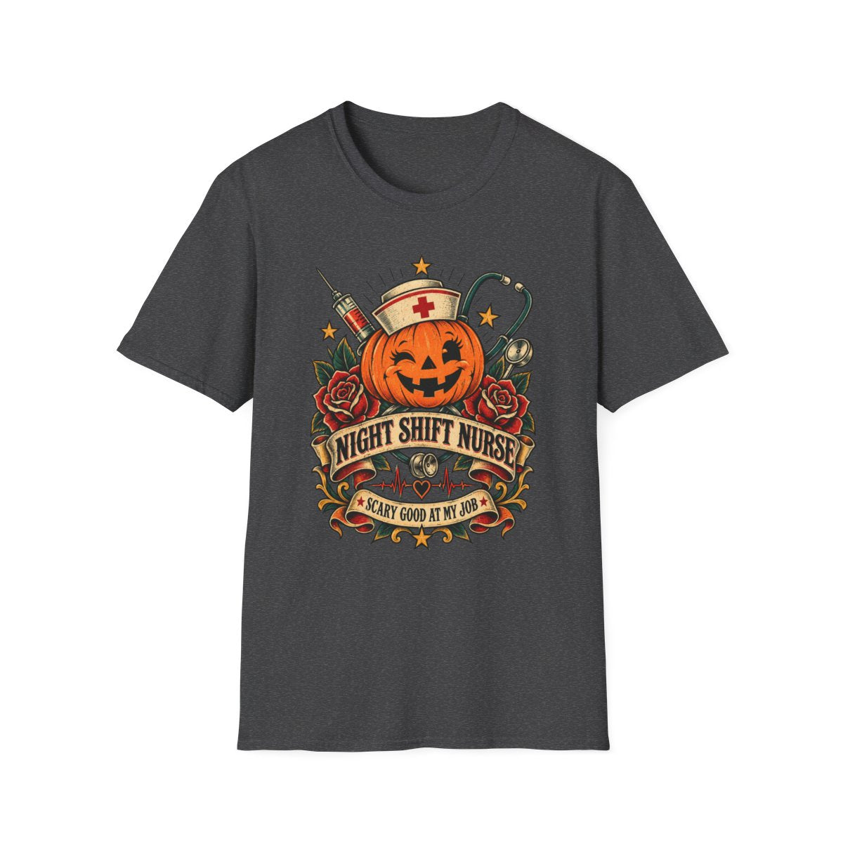 Dark Heather Front Shirt