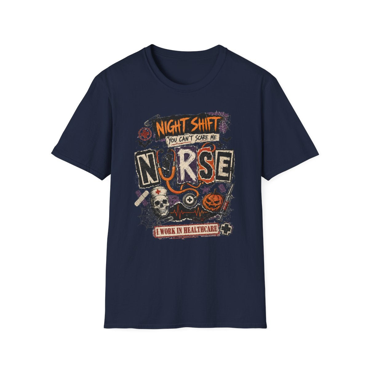 Navy Front Shirt