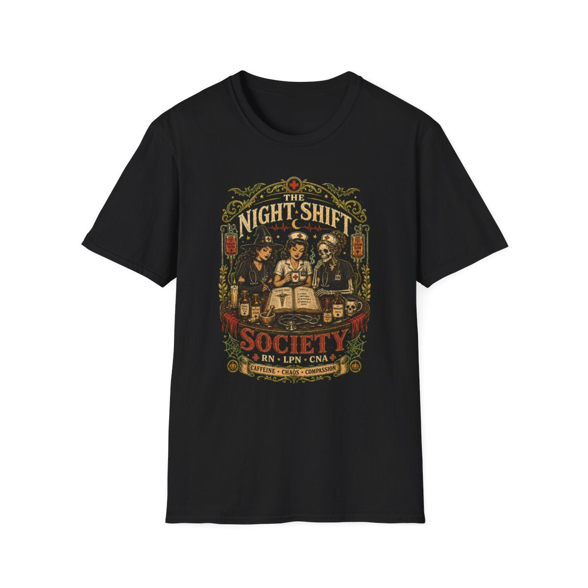 Black Front Shirt