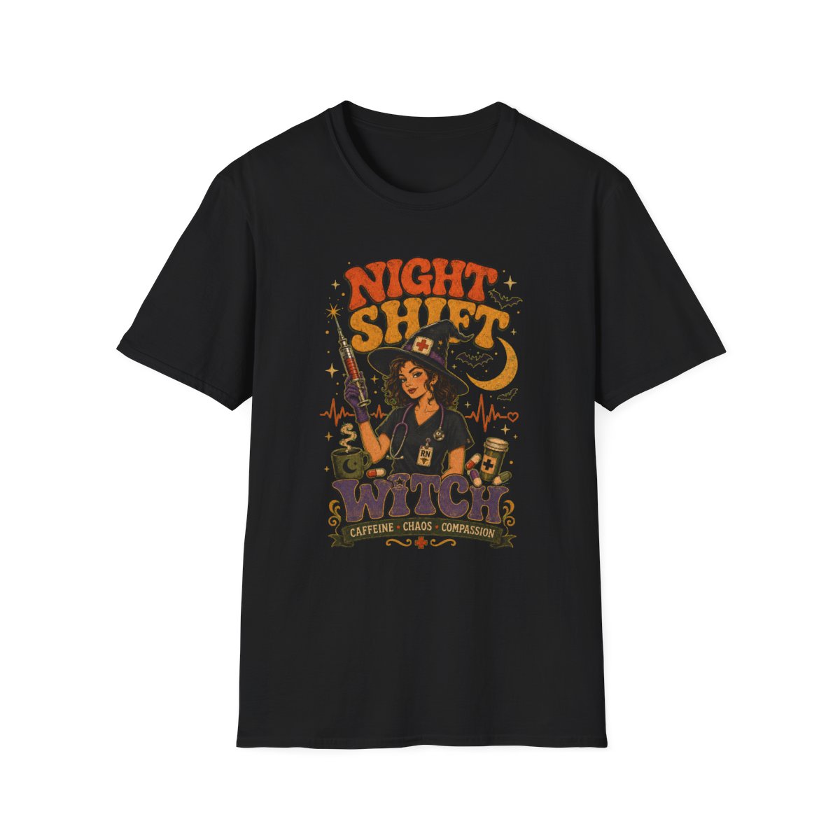 Black Front Shirt