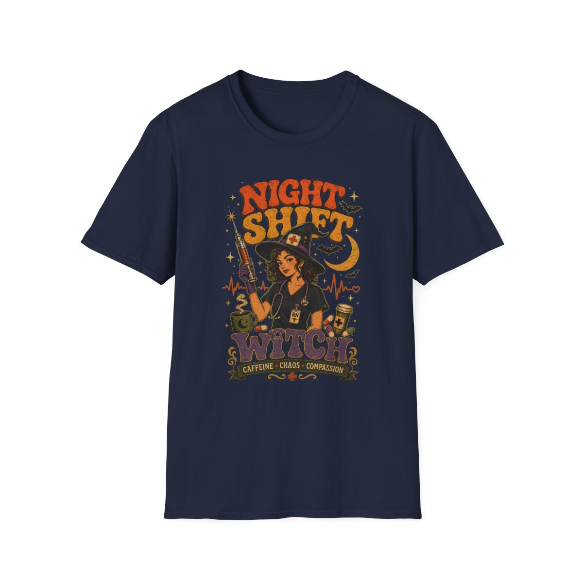 Navy Front Shirt