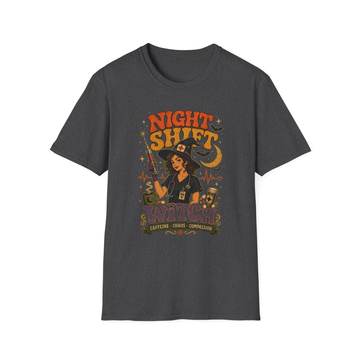 Dark Heather Front Shirt