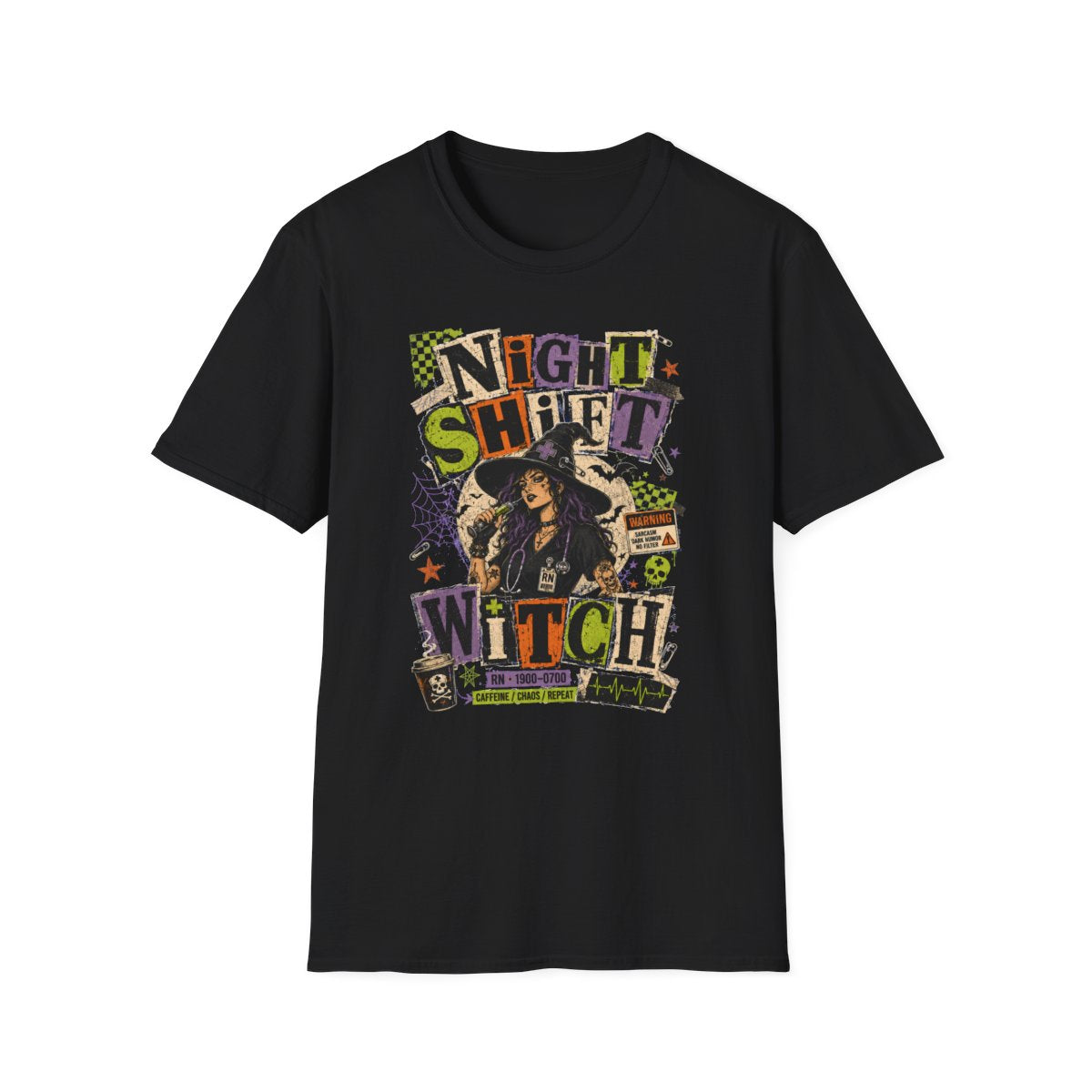 Black Front Shirt