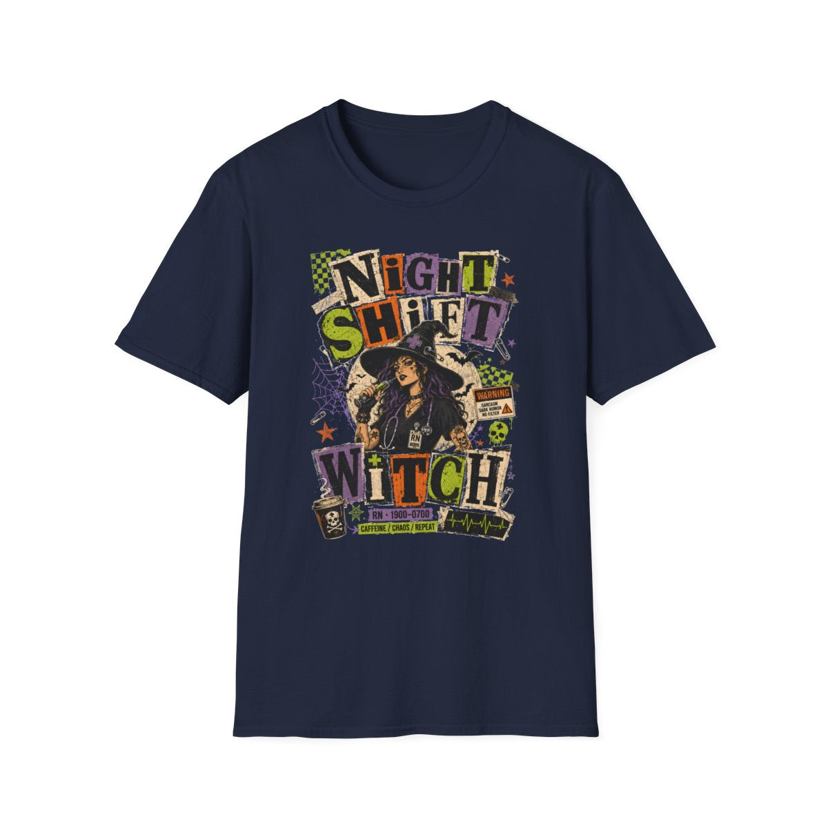 Navy Front Shirt