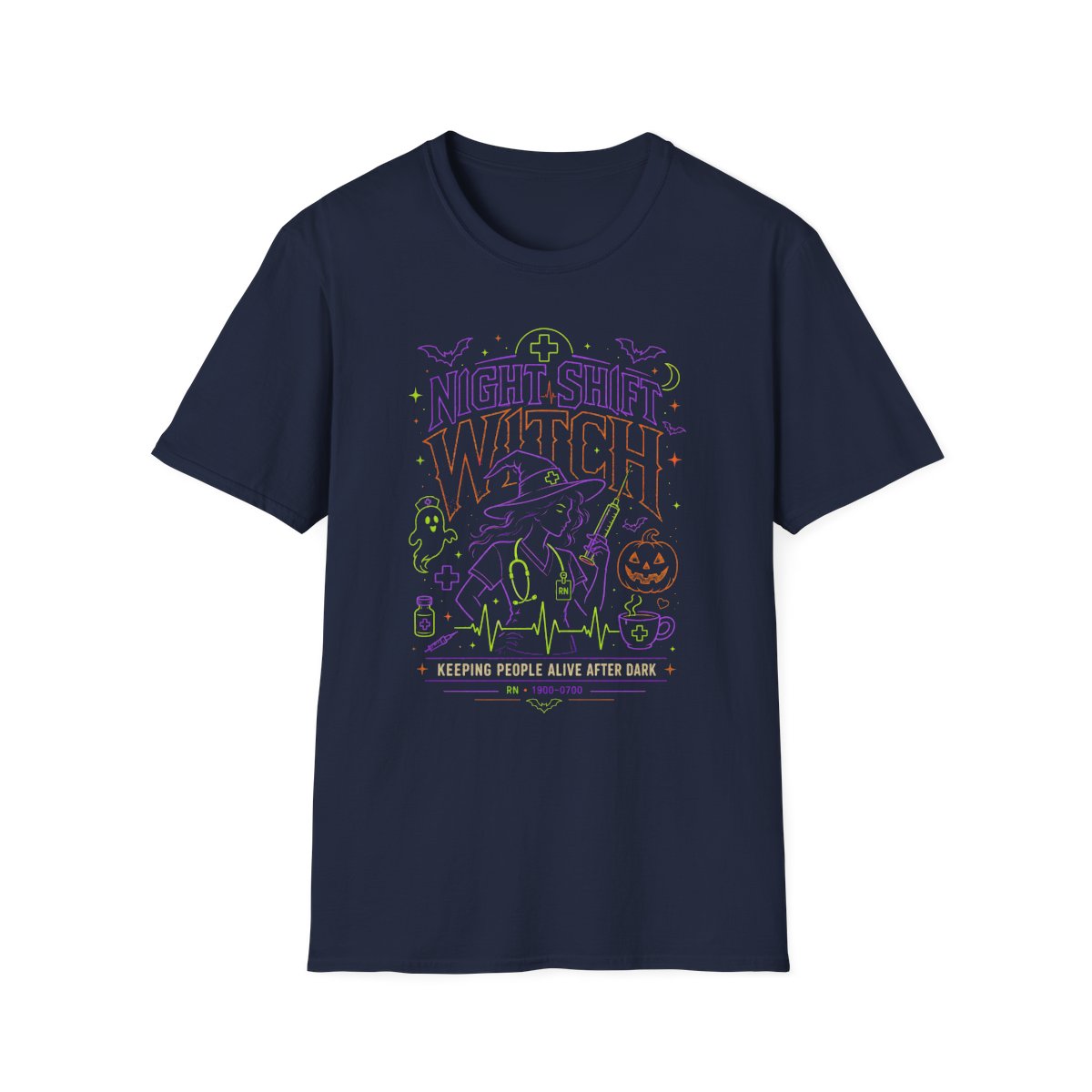 Navy Front Shirt