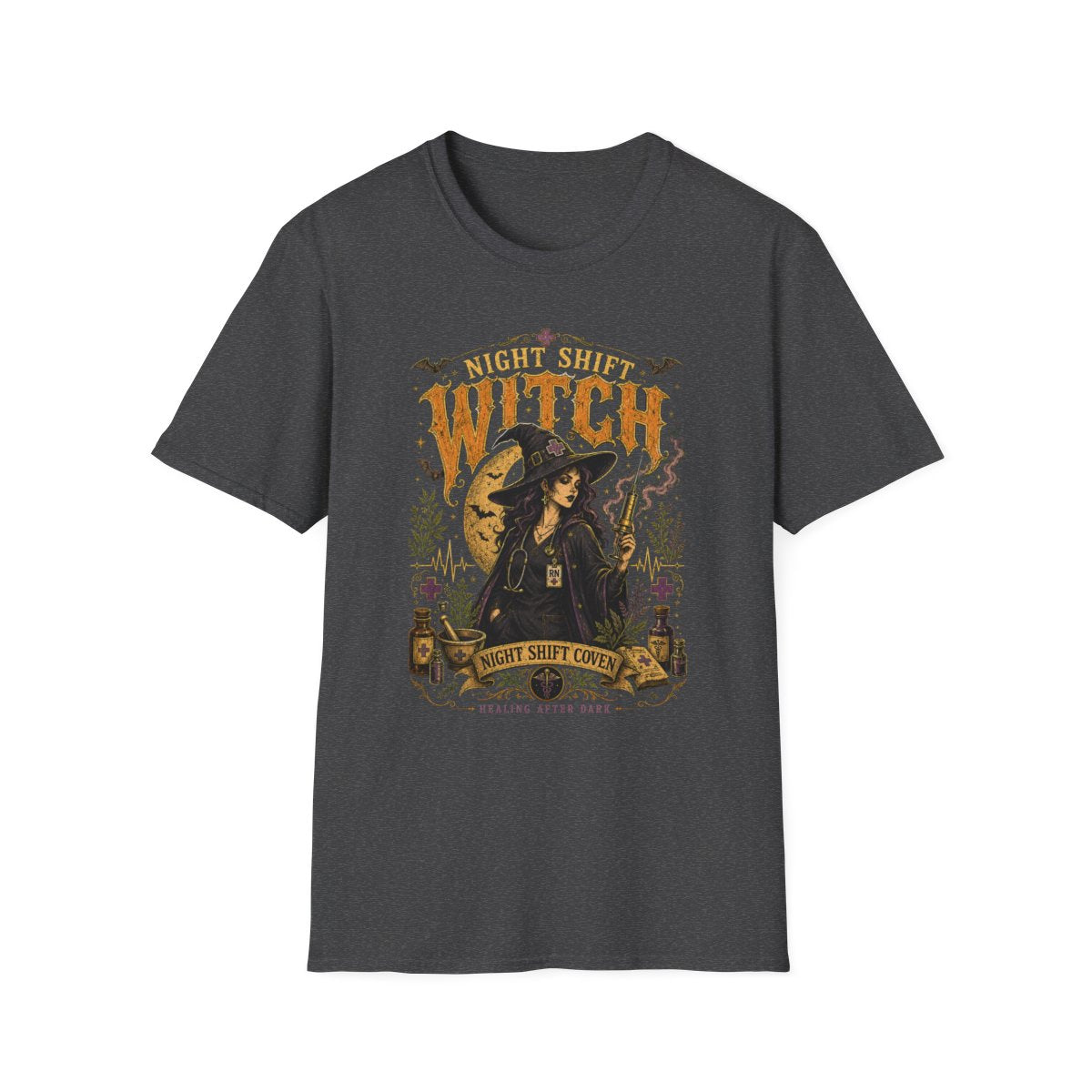 Dark Heather Front Shirt