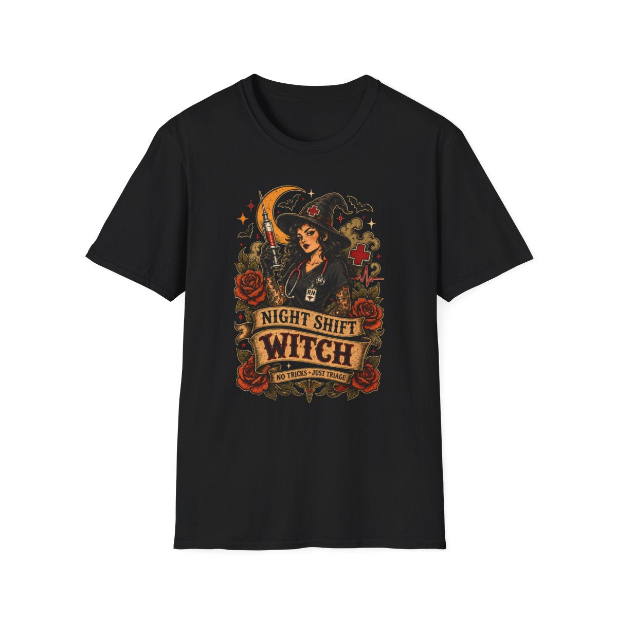 Black Front Shirt
