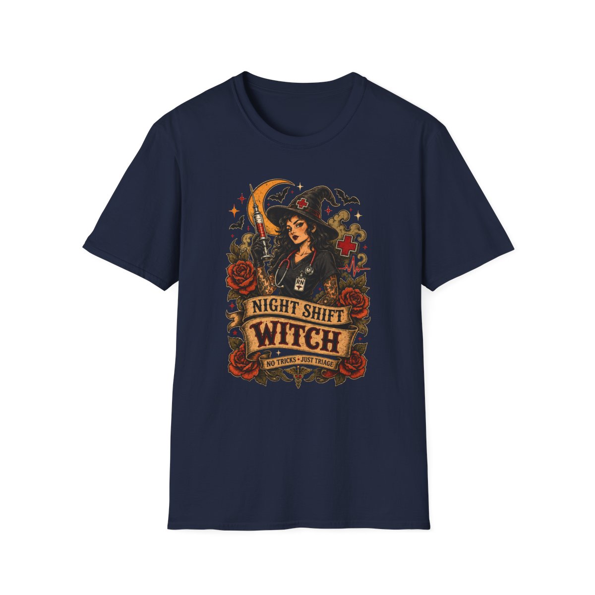 Navy Front Shirt