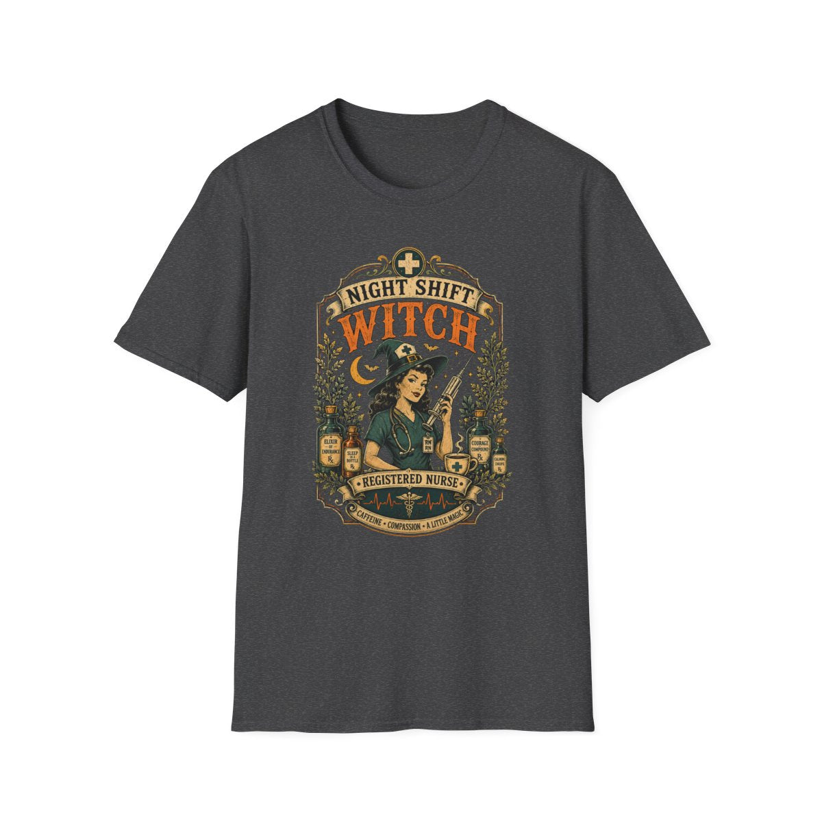 Dark Heather Front Shirt