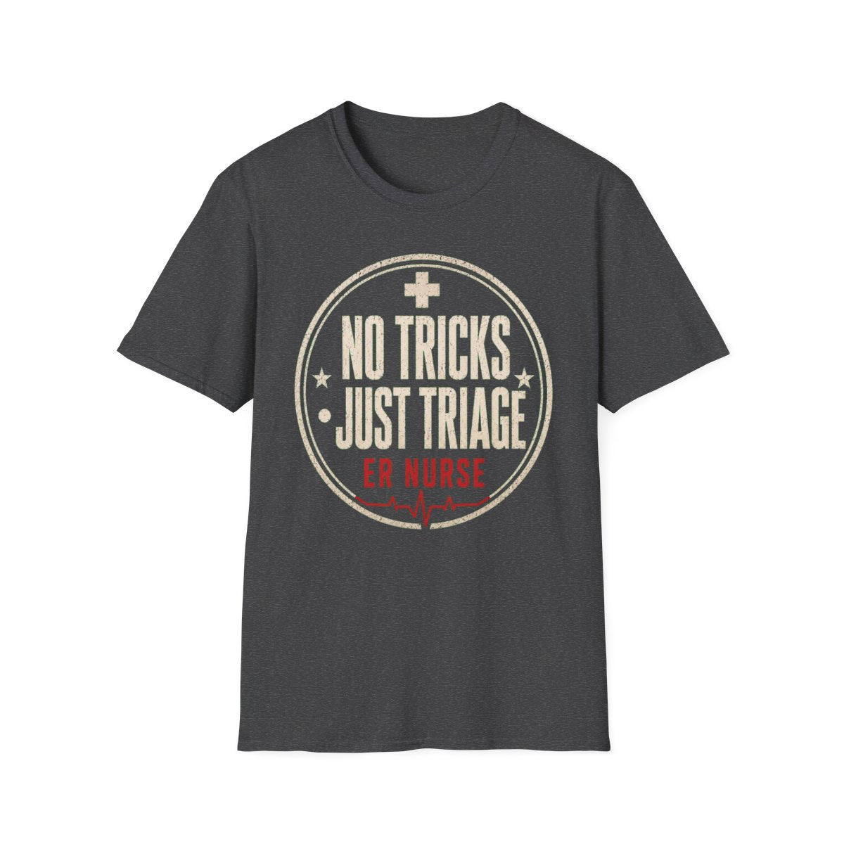 Dark Heather Front Shirt