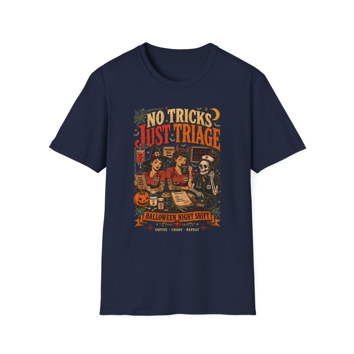 Navy Front Shirt