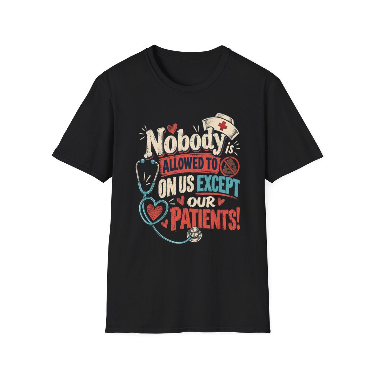 Black Front Shirt