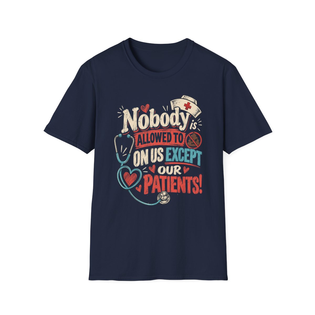 Navy Front Shirt