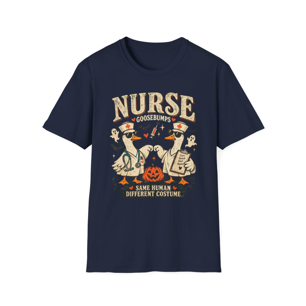 Navy Front Shirt