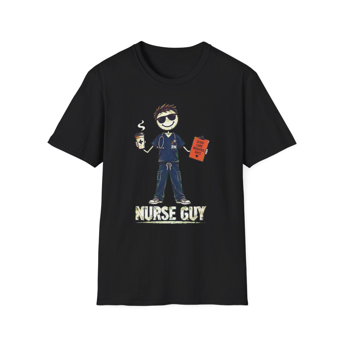 Black Front Shirt
