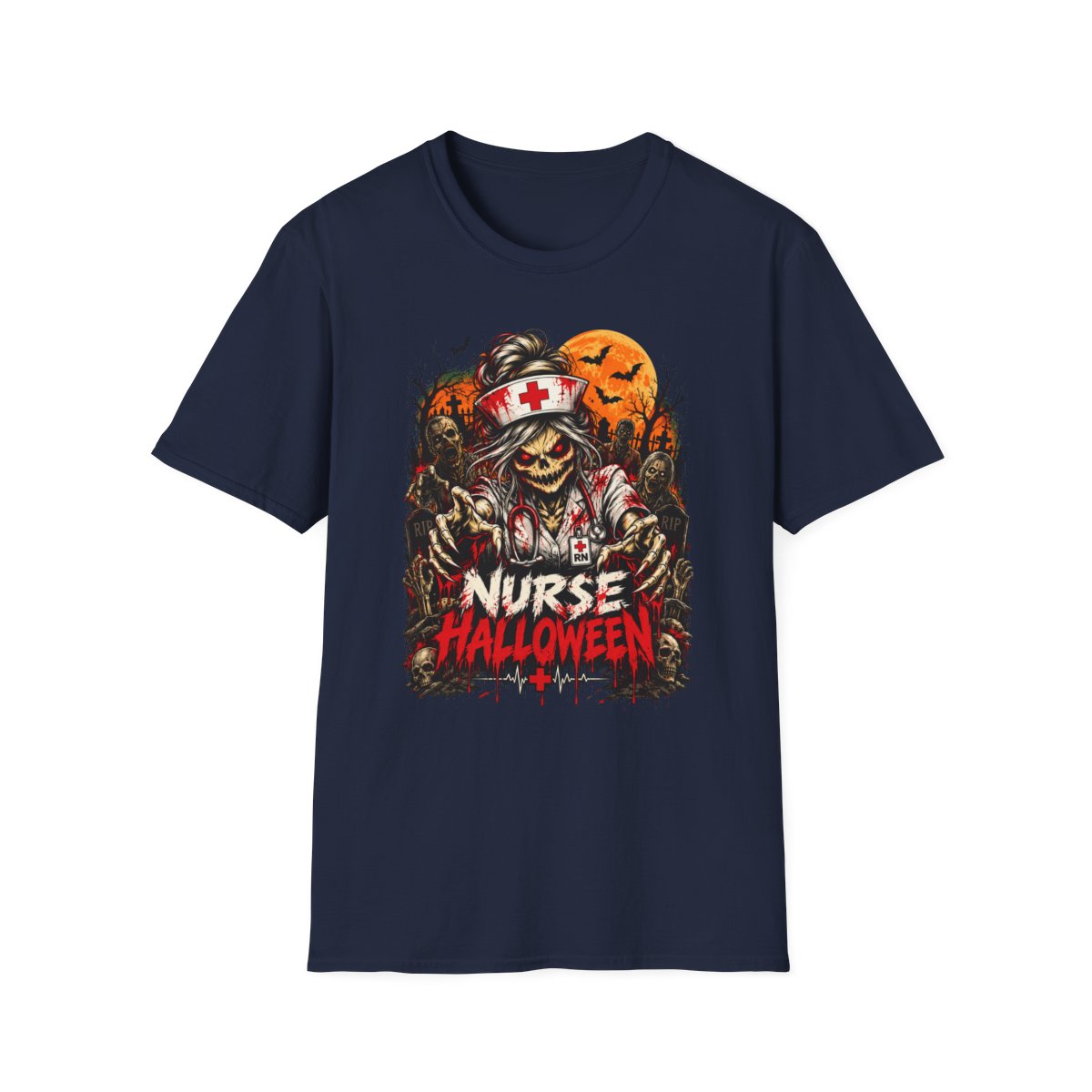 Navy Front Shirt