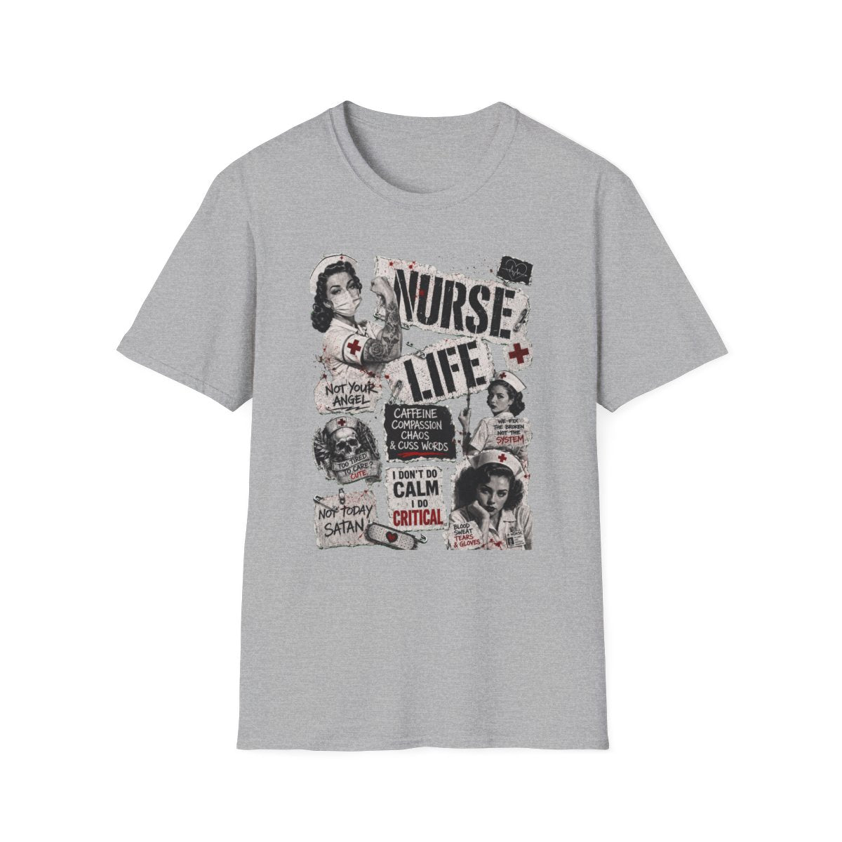 Sport Grey Front Shirt