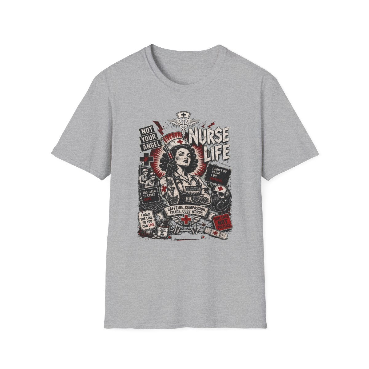 Sport Grey Front Shirt