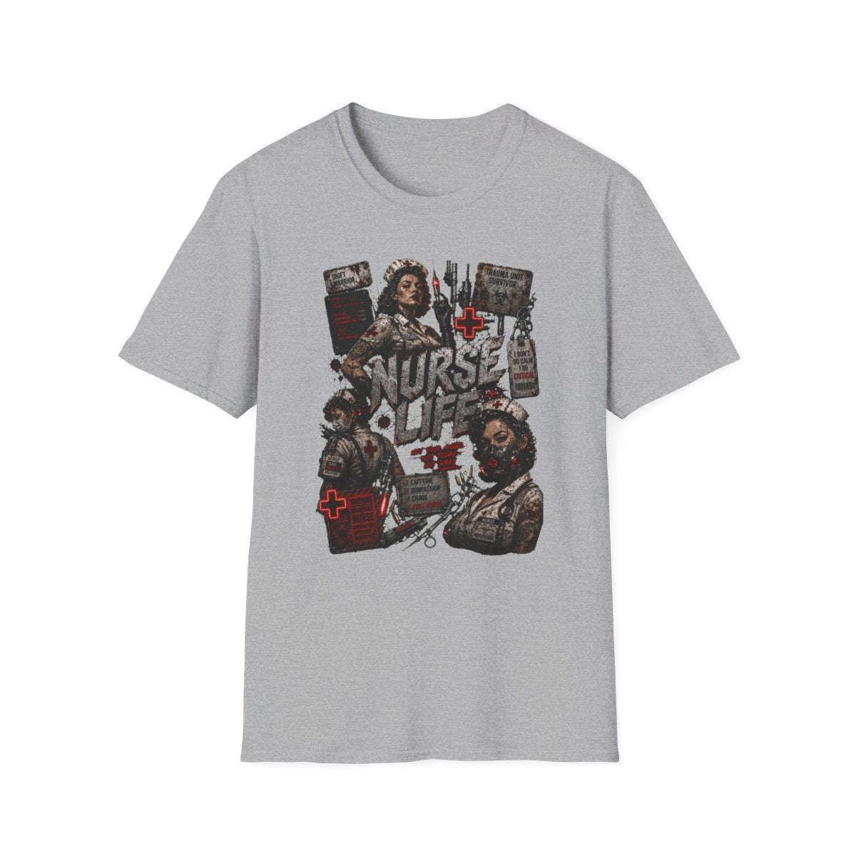 Sport Grey Front Shirt