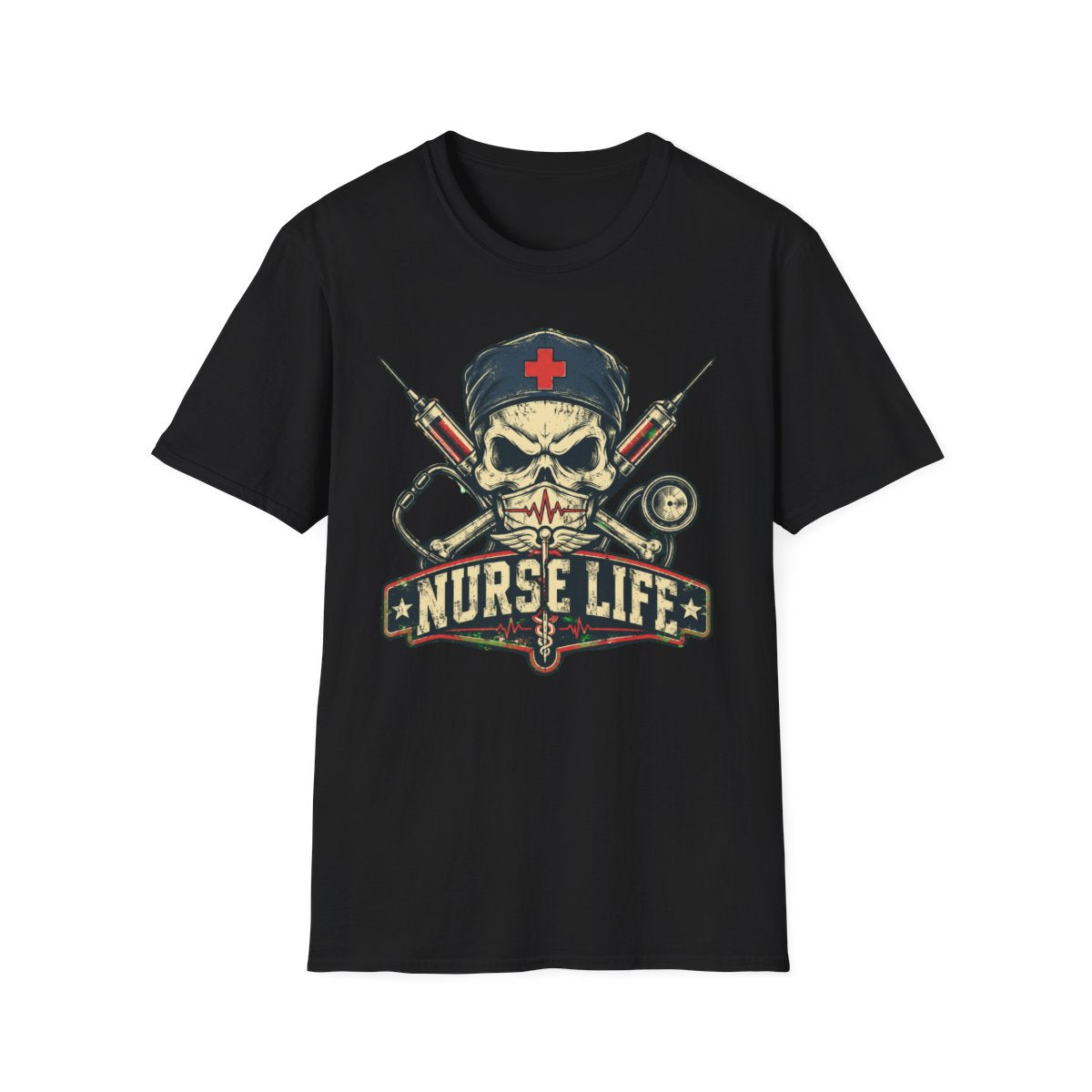 Black Front Shirt