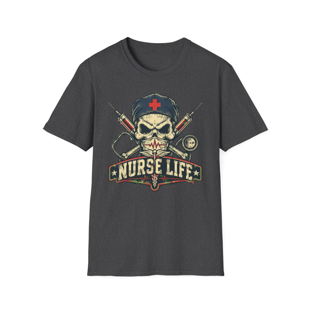 Dark Heather Front Shirt